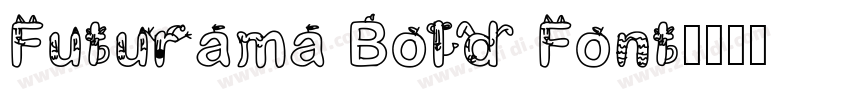Futurama Bold Font字体转换